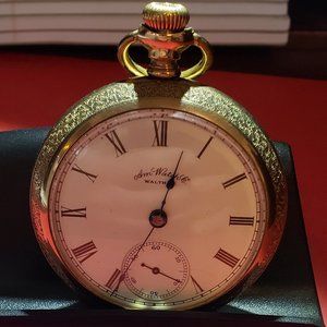 Vintage A.M Waltham Pocket Watch